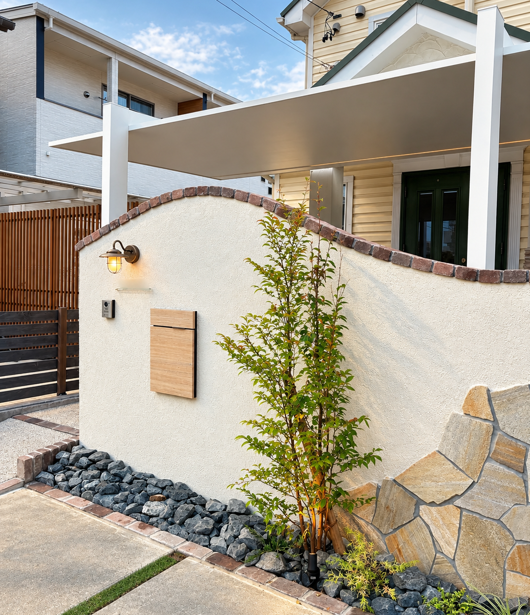 【春日井市　門塀リフォーム工事】玄関まわりを整えて、家の顔をもっと素敵に